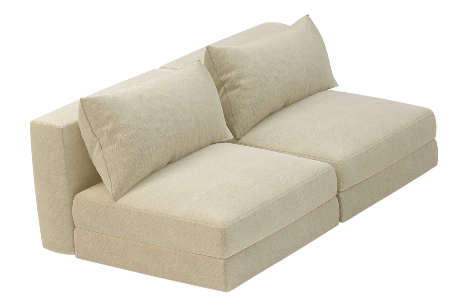 fizz julep armless loveseat 105FT002P2 ALS