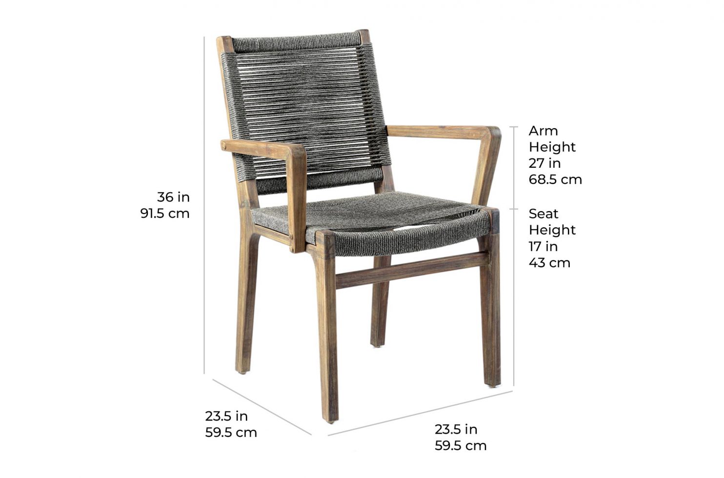 oceans dining armchair E50498032 scale dims