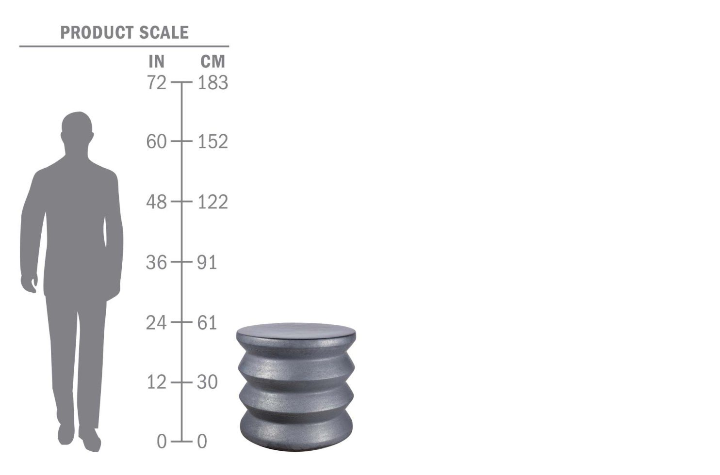 prov cer mirage accent table scale human